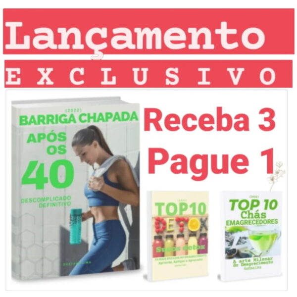 Barriga Chapada - SUPER OFERTA receba 3 pague 1