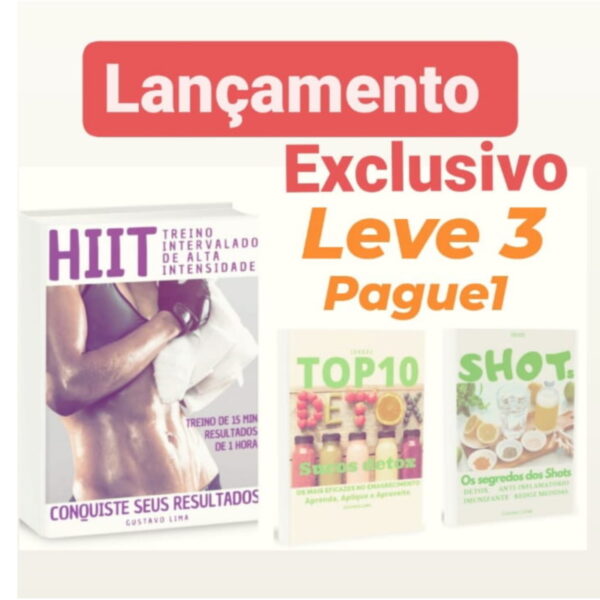 Treino de alta intensidade - HIIT – SUPER OFERTA receba 3 pague 1