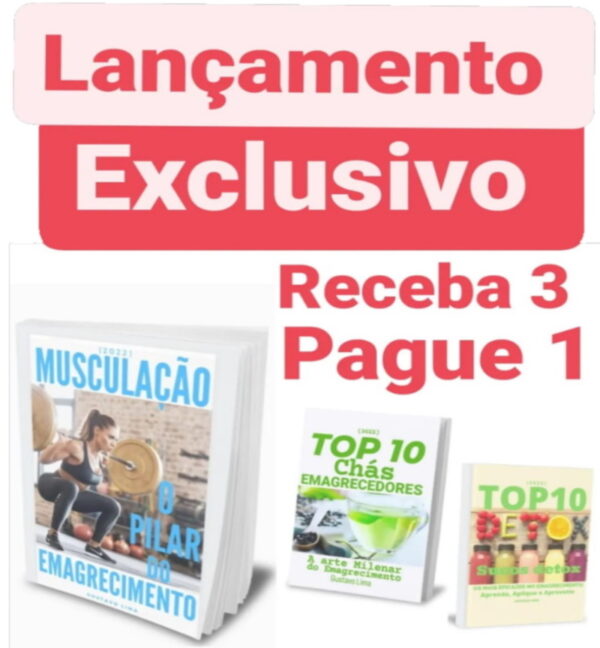 Musculação - SUPER OFERTA receba 3 pague 1