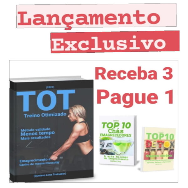 TOT - Treino Otimizado - SUPER OFERTA receba 3 pague 1